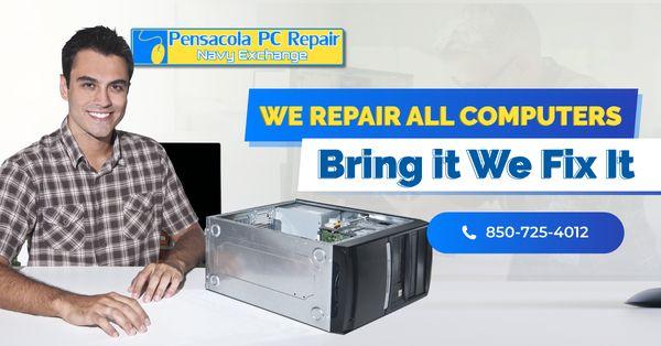 We Repair All Computers! Bring it we fix it!