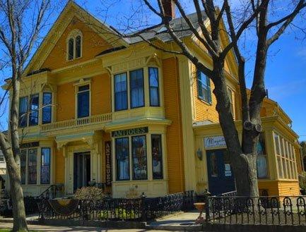 153 Park Row, Brunswick Maine is also known as "The Pumpkin House"