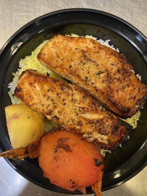 Salmon bowl