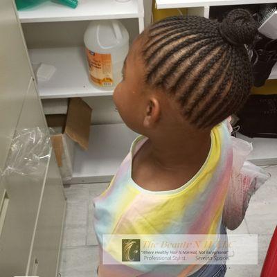 Vacation ready braids for children