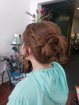 Prom updo