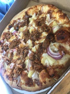 Luau pizza