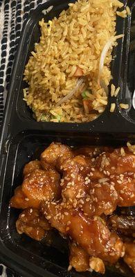 Sesame Chicken Combo Platter