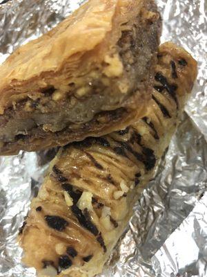 Baklava and Nut Roll