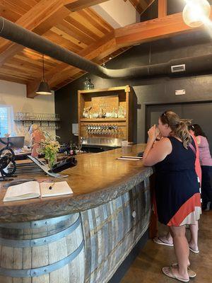 Tasting room