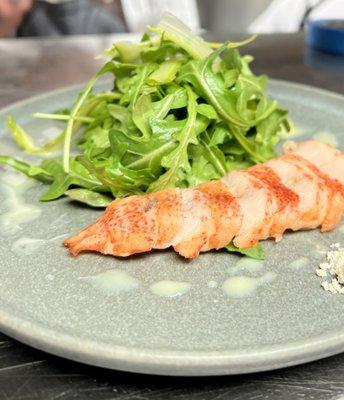 Lobster Tail & Arugula Salad