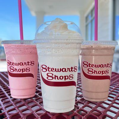 Stewart's milkshakes.