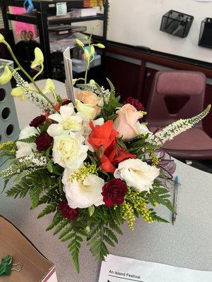 Arrangement from Beaumont Flowers