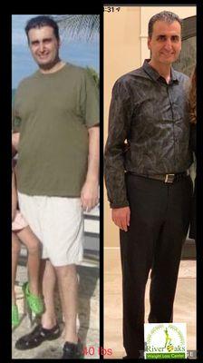 low calorie program .results after 6 months