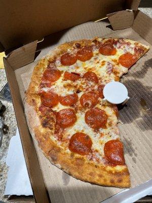 Pepperoni pizza