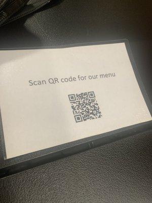 QR code to scan