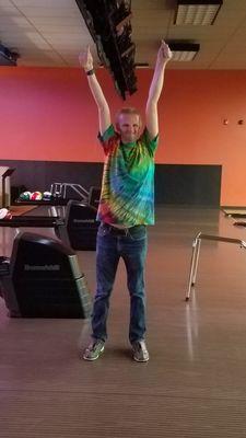 A fun time bowling with the Rec Club.