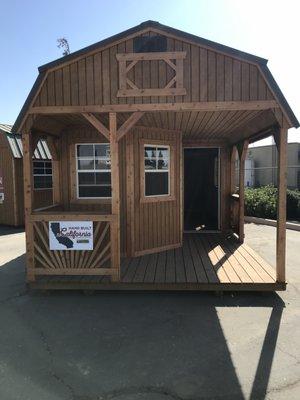 12x28 Lofted Deluxe Playhouse