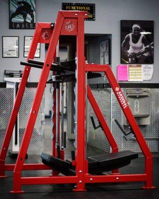 Vertical leg press from Arsenal Strength