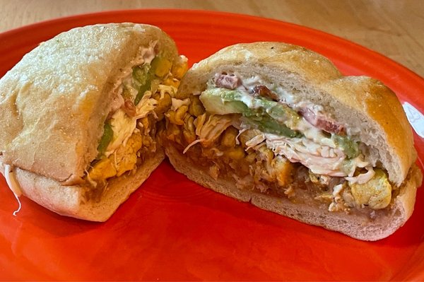 Adobada Chicken Torta