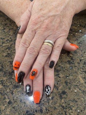 Halloween nails