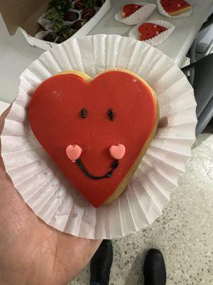 Valentines Day cookie