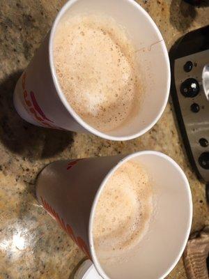 2 lattes short of full!