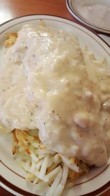 Biscuits and gravy!