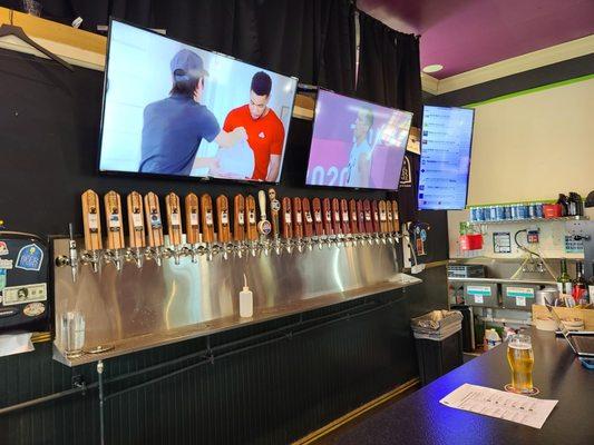 Taps and tvs