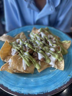 Kid friendly chicken nacho