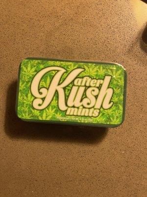 Small tin of mints