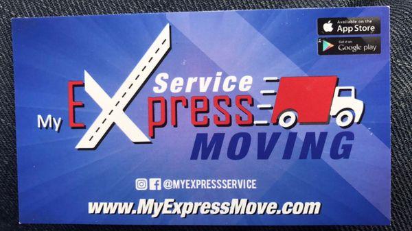 My Express Service Business Card