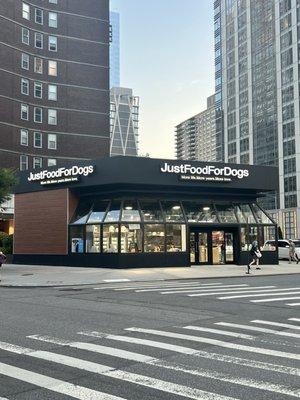 New JustFoodForDogs Kitchen in Lincoln Center, New York.