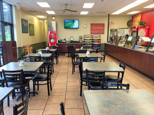 Counter and Dining Area