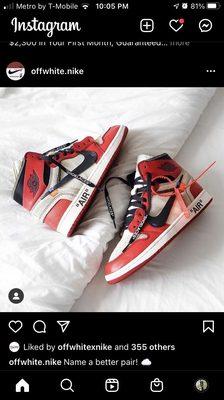 Off white x Jordan Brand Air Jordan 1 "Chicago. Extremely sought after