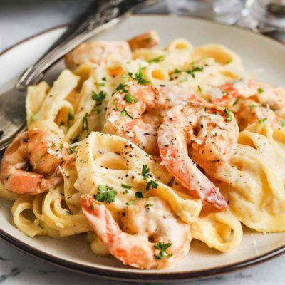 Shrimp Alfredo