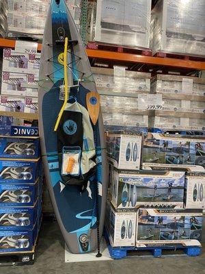 Inflatable SUP / always some fun finds at Costco (didn't purchase)