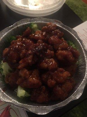 General tso chicken