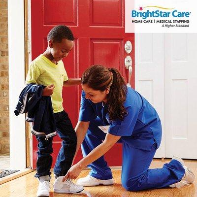 We offer caregiving for children.