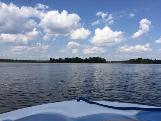 Gorgeous day for a boat ride....Disney style