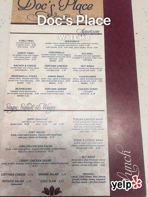 Lunch Menu