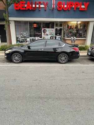 My car after a Thompson's touch detailed cleaning