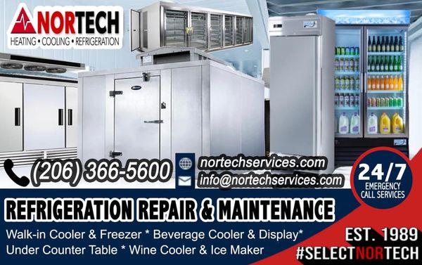 Commercial Refrigeration Repair and Maintenance!