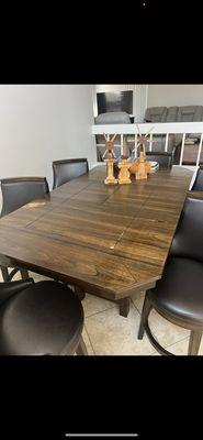 Dining table