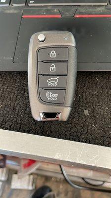 Smart key Hyundai