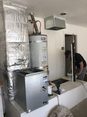 HVAC install