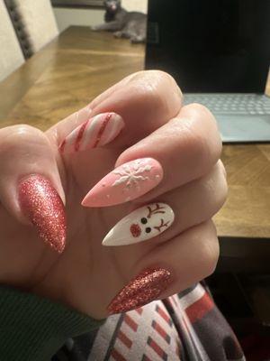 Holiday nails