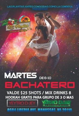 MARTES BACHATERO