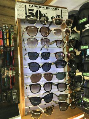 Many designer shades from D&G, Prada and Balenciaga for 50% off. Perfect for high fashion winter gear.