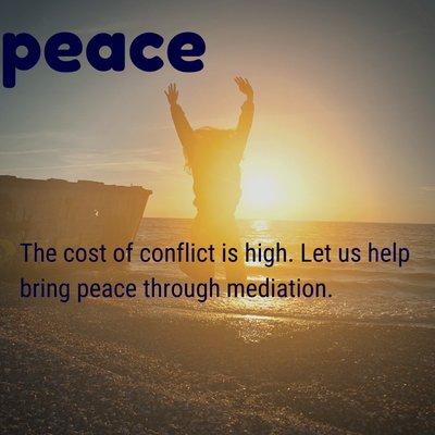 Allow us to help you move beyond conflict and to focus on your next journey. You both will be okay if you choose peace over war