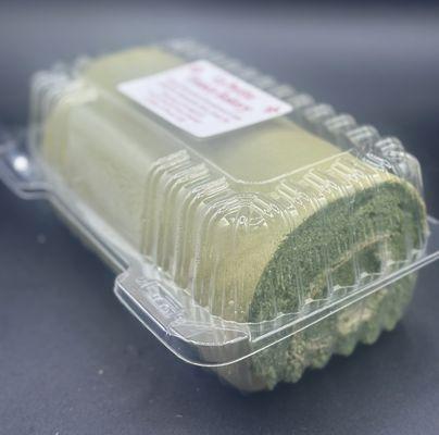 Green Tea Tiramisu Swiss Roll