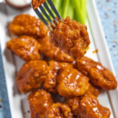 Boneless wings  - 19 flavors to choose from  :) Check out our website - chicwingsnoho.com