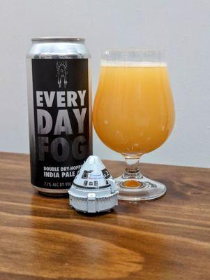 October 22, 2022, Abomination Brewing Everyday Fog DDH IPA.