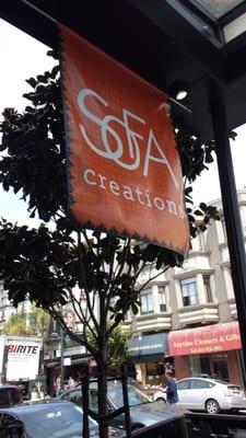 Brand Identity | Logo Design
Store signage Sofa Creations on Polk Street in San Francisco