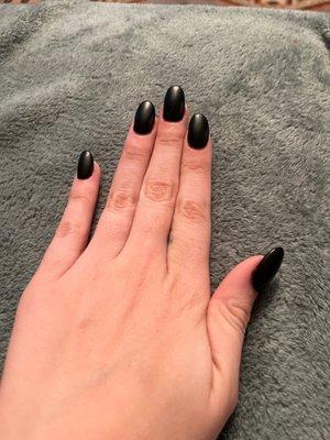 Black matte fill